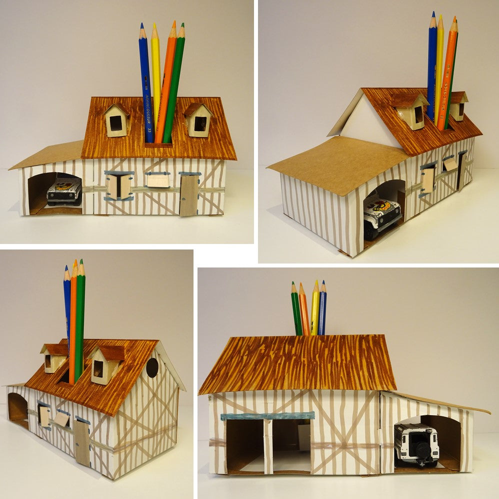 La maison « porte-crayon »