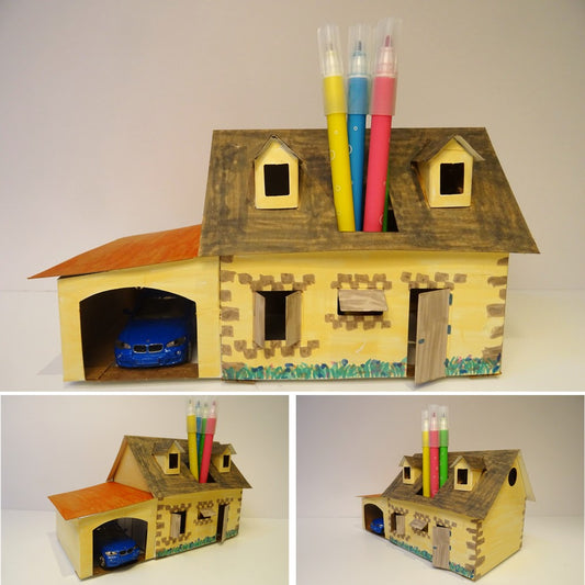 La maison « porte-crayon »