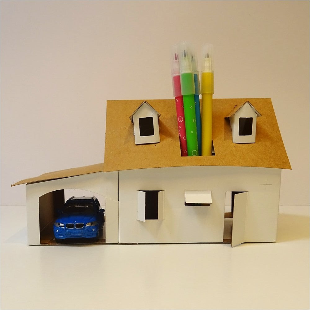 La maison « porte-crayon »